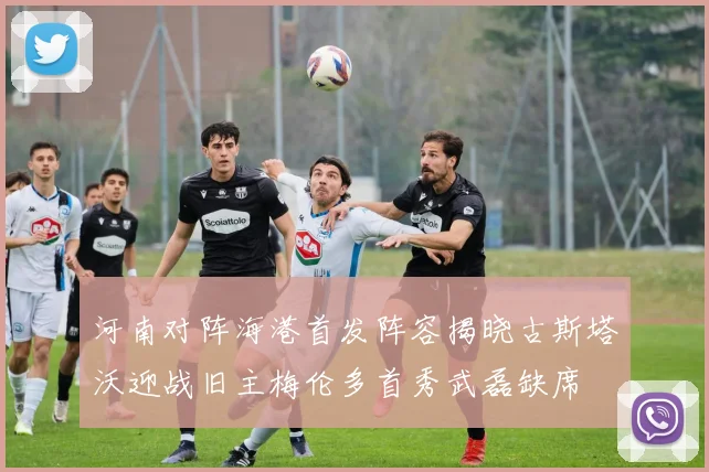 河南对阵海港首发阵容揭晓古斯塔沃迎战旧主梅伦多首秀武磊缺席